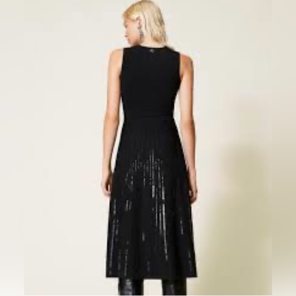 Twin set vestido Milano Midi sparkly dress. Rarely worn. Size 6 - Picture 2 of 9